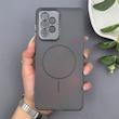 قاب گوشی Galaxy A73 سامسونگ طرح مگ سیف سخت مات با دور ژله‌ای و محافظ لنز