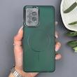 قاب گوشی Galaxy A52 4G - A52 5G - A52S سامسونگ طرح مگ سیف سخت مات با دور ژله‌ای و محافظ لنز