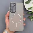 قاب گوشی Galaxy S23 FE سامسونگ طرح مگ سیف سخت مات با دور ژله‌ای و محافظ لنز