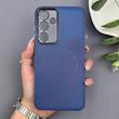 قاب گوشی Galaxy S24 FE سامسونگ طرح مگ سیف سخت مات با دور ژله‌ای و محافظ لنز 