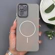 قاب گوشی Redmi Note 10 4G - Redmi Note 10S - Poco M5S شیائومی طرح مگ سیف سخت مات با دور ژله‌ای و محافظ لنز