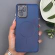 قاب گوشی Redmi Note 10 4G - Redmi Note 10S - Poco M5S شیائومی طرح مگ سیف سخت مات با دور ژله‌ای و محافظ لنز