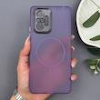 قاب گوشی Redmi Note 10 Pro 4G - Redmi Note 10 Pro Max شیائومی طرح مگ سیف سخت مات با دور ژله‌ای و محافظ لنز