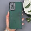 قاب گوشی Redmi Note 11 Pro 4G Global - Redmi Note 11 Pro 5G Global - Redmi Note 11E Pro - Redmi Note 12 Pro 4G شیائومی طرح مگ سیف سخت مات با دور ژله‌ای و محافظ لنز 