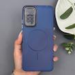 قاب گوشی Redmi Note 11 Pro 4G Global - Redmi Note 11 Pro 5G Global - Redmi Note 11E Pro - Redmi Note 12 Pro 4G شیائومی طرح مگ سیف سخت مات با دور ژله‌ای و محافظ لنز 