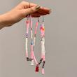 بند آویز دستی موبایل ( فون چارم Phone Charm ) فانتزی رنگ رندوم کد 169045