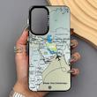قاب گوشی Galaxy A57 سامسونگ So CooL سوکول اورجینال فانتزی دکمه کرومی طرح نقشه