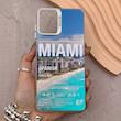 قاب گوشی Galaxy A12 - M12 سامسونگ So CooL سوکول اورجینال فانتزی دکمه کرومی طرح MIAMI میامی