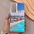 قاب گوشی Galaxy S24 FE سامسونگ So CooL سوکول اورجینال فانتزی دکمه کرومی طرح MIAMI میامی 