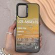 قاب گوشی Galaxy A14 سامسونگ So CooL سوکول اورجینال فانتزی دکمه کرومی طرح لس آنجلس LOS ANGELES