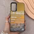 قاب گوشی Galaxy A15 سامسونگ So CooL سوکول اورجینال فانتزی دکمه کرومی طرح لس آنجلس LOS ANGELES 