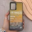 قاب گوشی Galaxy A32 4G سامسونگ So CooL سوکول اورجینال فانتزی دکمه کرومی طرح لس آنجلس LOS ANGELES