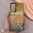 قاب گوشی Galaxy A35 سامسونگ So CooL سوکول اورجینال فانتزی دکمه کرومی طرح لس آنجلس LOS ANGELES