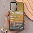 قاب گوشی Galaxy A56 سامسونگ So CooL سوکول اورجینال فانتزی دکمه کرومی طرح لس آنجلس LOS ANGELES