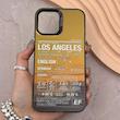 قاب گوشی iPhone 12 Pro Max آیفون So CooL سوکول اورجینال فانتزی دکمه کرومی طرح لس آنجلس LOS ANGELES