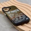 قاب گوشی iPhone 16 آیفون So CooL سوکول اورجینال فانتزی دکمه کرومی طرح لس آنجلس LOS ANGELES کد E2-1001612