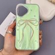 قاب گوشی iPhone 16 آیفون قاب گوشی براش و لیزری فانتزی طرح پاپیون کیوت