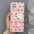 قاب گوشی Galaxy A12 - M12 سامسونگ لدر کیس سیلیکونی فانتزی طرح حیوانات PETCAT