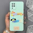 قاب گوشی Galaxy A12 - M12 سامسونگ لدر کیس سیلیکونی فانتزی طرح حیوانات PETCAT