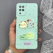 قاب گوشی Galaxy A12 - M12 سامسونگ لدر کیس سیلیکونی فانتزی طرح حیوانات PETCAT 