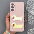 قاب گوشی Galaxy A16 سامسونگ لدر کیس سیلیکونی فانتزی طرح حیوانات PETCAT