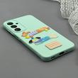 قاب گوشی Galaxy A16 سامسونگ لدر کیس سیلیکونی فانتزی طرح حیوانات PETCAT کد 1000867