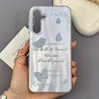 قاب گوشی Galaxy A16 سامسونگ براش و لیزری فانتزی طرح پروانه کیوت