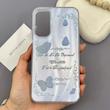 قاب گوشی Galaxy A24 سامسونگ براش و لیزری فانتزی طرح پروانه کیوت