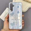 قاب گوشی Galaxy A55 سامسونگ براش و لیزری فانتزی طرح پروانه کیوت