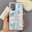 قاب گوشی Galaxy S21 FE سامسونگ براش و لیزری فانتزی طرح پروانه کیوت