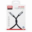 کابل Type-C به Type-C مدل XO-NB-Q228B فست شارژ 60W کد 140733