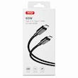 کابل Type-C به Type-C مدل XO X-NB-Q250B فست شارژ 60W کد 140734
