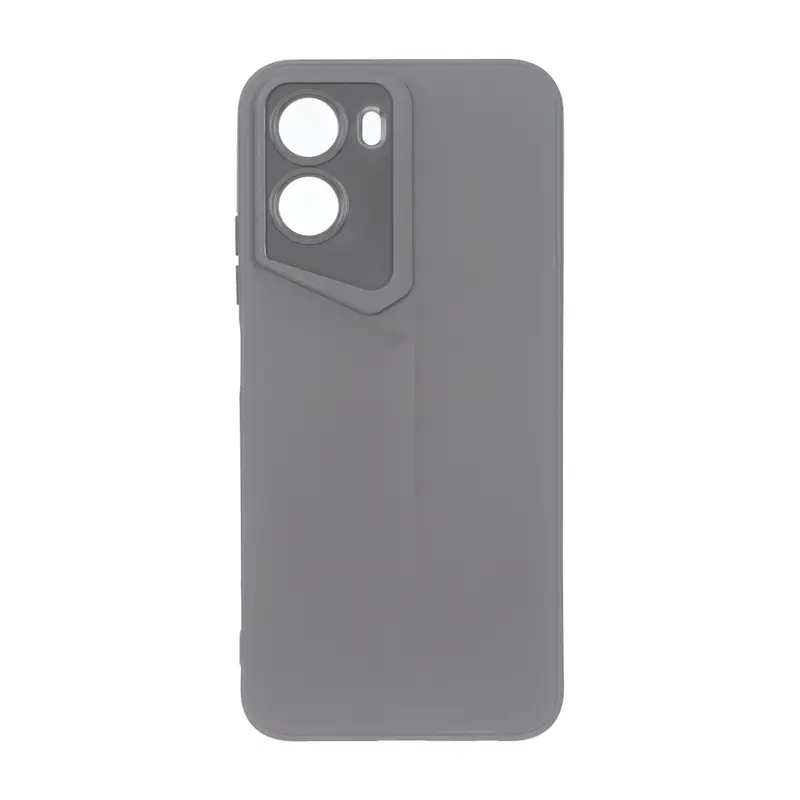 قاب گوشی Redmi A7 Pro 4G - Poco C81 - Poco C85 - Poco C85X شیائومی سری Porsche Design سیلیکونی ژله ای محافظ لنز دار خاکستری
