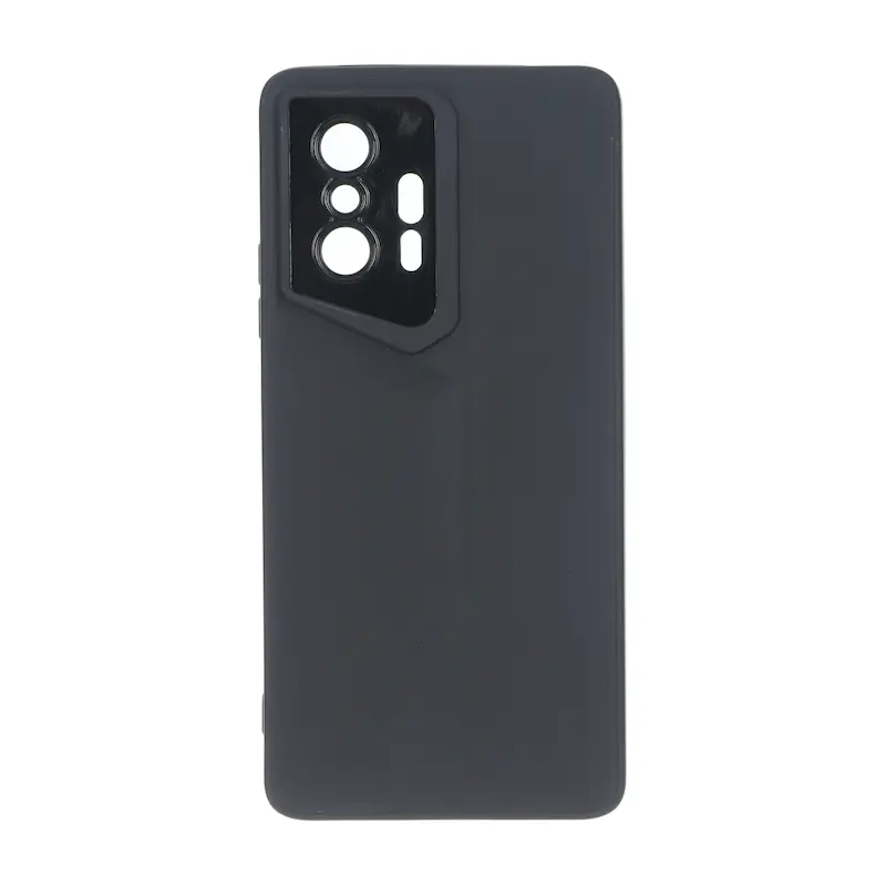 قاب گوشی Mi 11T - Mi 11T Pro شیائومی سری Porsche Design سیلیکونی ژله ای محافظ لنز دار مشکی