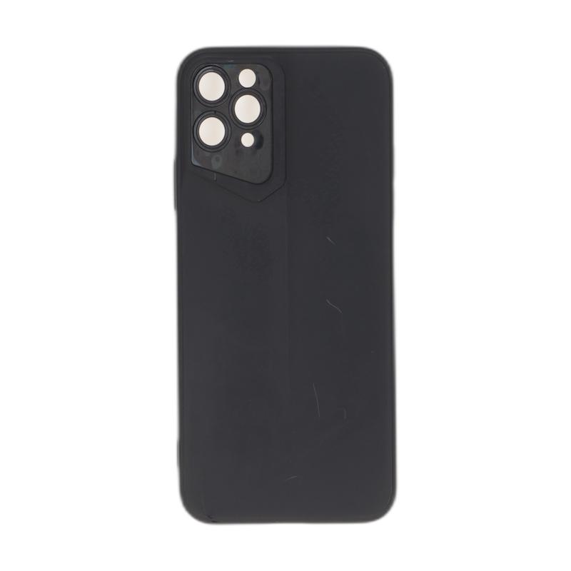قاب گوشی iPhone 11 Pro Max آیفون سری Porsche Design سیلیکونی ژله ای محافظ لنز دار مشکی