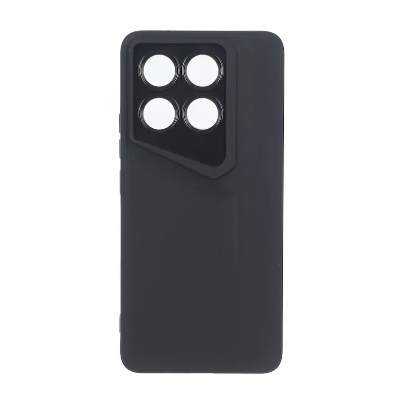 قاب گوشی Xiaomi 14T شیائومی سری Porsche Design سیلیکونی ژله ای محافظ لنز دار مشکی