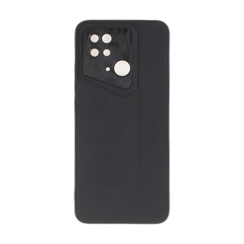 قاب گوشی Redmi 10C - Redmi 10 Power - Poco C40 شیائومی سری Porsche Design سیلیکونی ژله ای محافظ لنز دار مشکی