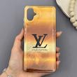 قاب گوشی Galaxy A06 سامسونگ لیزری لاکچری طرح لویی ویتون LV پشت برجسته