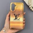 قاب گوشی Galaxy A17 سامسونگ لیزری لاکچری طرح لویی ویتون LV پشت برجسته
