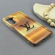 قاب گوشی Galaxy A17 سامسونگ لیزری لاکچری طرح لویی ویتون LV پشت برجسته