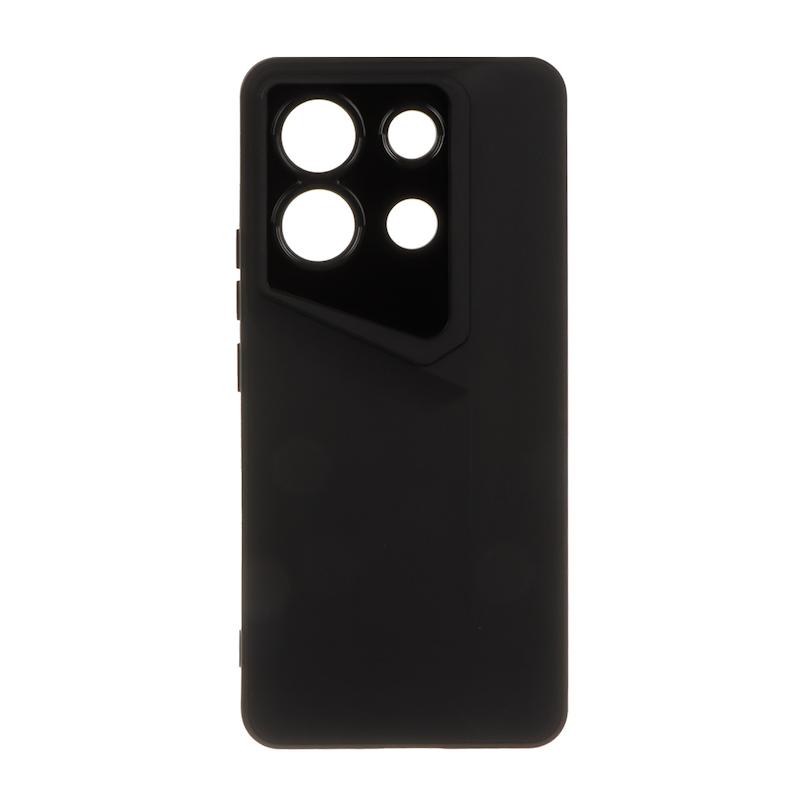 قاب گوشی Redmi Note 13 Pro 5G - Poco X6 شیائومی Porsche Design سیلیکونی ژله ای محافظ لنز دار مشکی