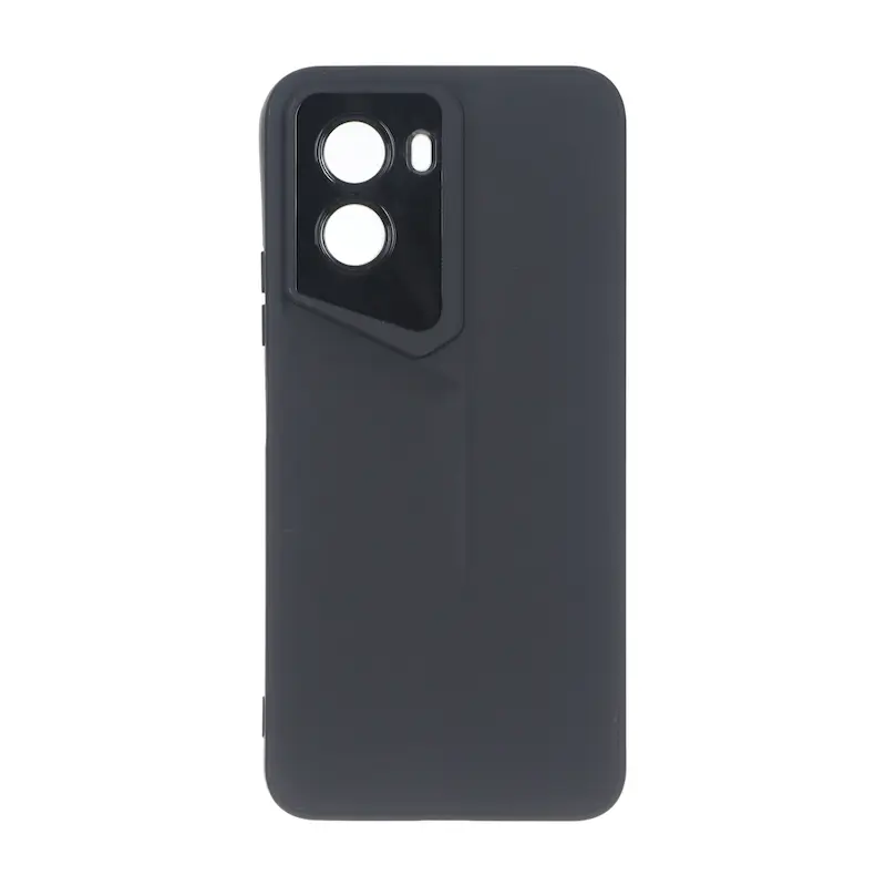 قاب گوشی Poco M7 4G شیائومی Porsche Design سیلیکونی ژله ای محافظ لنز دار مشکی
