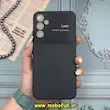 قاب گوشی Galaxy A34 سامسونگ سیلیکونی Camera Lens زیر بسته محافظ لنز دار مشکی