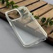 قاب گوشی iPhone 13 Pro آیفون شفاف Armor پشت طلقی شیشه‌ای با فریم TPU و دکمه کرومی