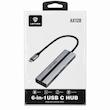 هاب ۶ در ۱ USB-C لنیس AX128 تبدیل چندکاره تایپ سی کد Z112-140798