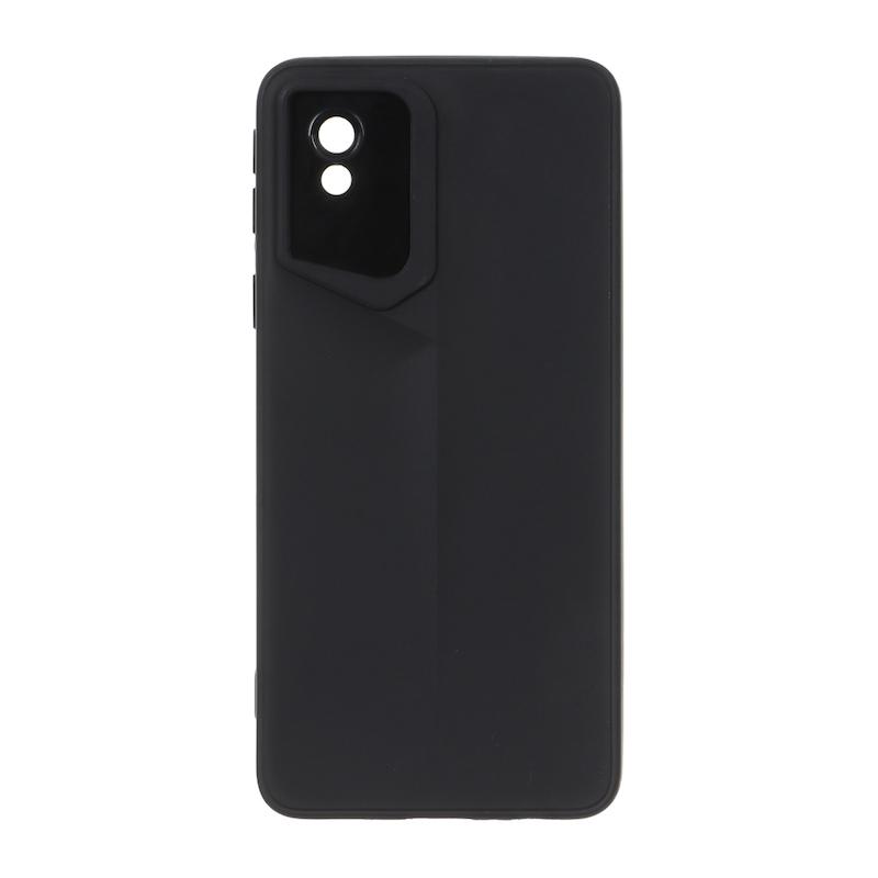 قاب گوشی Galaxy A01 Core - Galaxy M01 Core - Galaxy A3 Core سامسونگ سری Porsche Design سیلیکونی ژله ای محافظ لنز دار مشکی
