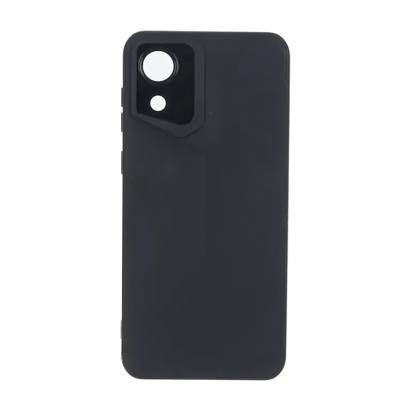 قاب گوشی Galaxy A03 Core سامسونگ سری Porsche Design سیلیکونی ژله ای محافظ لنز دار مشکی