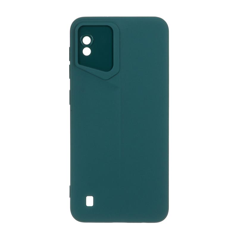 قاب گوشی Galaxy A10 سامسونگ سری Porsche Design سیلیکونی ژله ای محافظ لنز دار سبز تیره