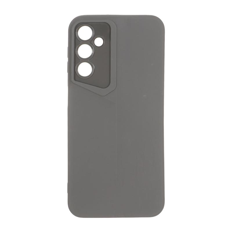 قاب گوشی Galaxy A24 سامسونگ سری Porsche Design سیلیکونی ژله ای محافظ لنز دار خاکستری