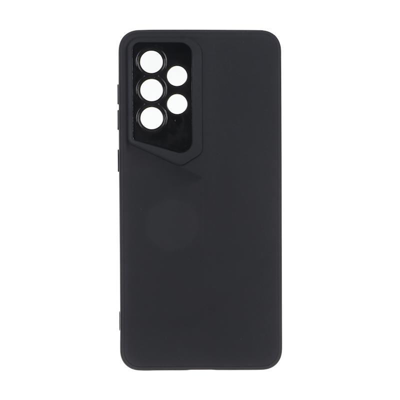 قاب گوشی Galaxy A33 سامسونگ سری Porsche Design سیلیکونی ژله ای محافظ لنز دار مشکی